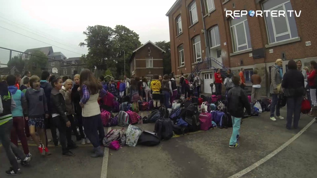 Rentrée scolaire école Saint-Amand Jupille le 1 septembre 2014